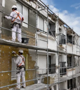 Rehabilitación de fachadas para comunidades y edificios en Vitoria-Gasteiz
